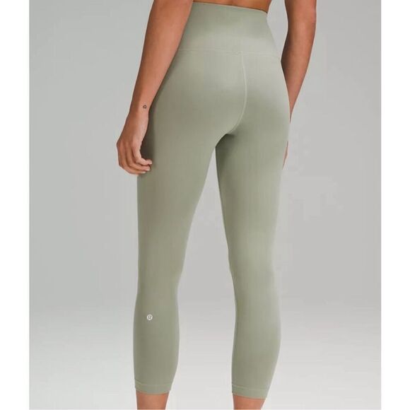 Lululemon Winder Train Cropped Leggings 23” Green Size 4 - Picture 9 of 9